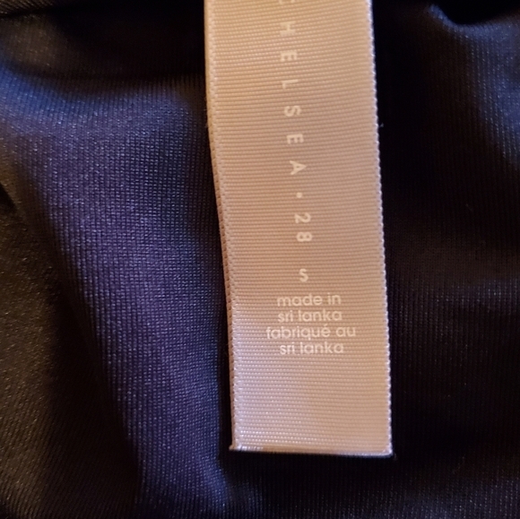 Chelsea28 Black Halter One-Piece Swimsuit Size S – Chic Bathing Suit NWOT - Picture 14 of 15